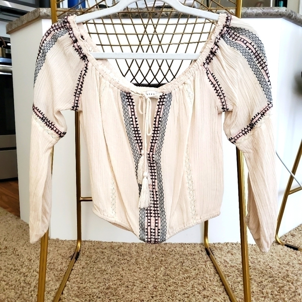 Lush | Bohemian Crop Top
